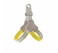 Colcolo Retractable Cord Exit Comfortable Grip Auto-Brake High-Strength Polyester Rope for Pets Suitable for Walking Training Outdoor, Yellow, Xl