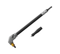Colcolo Right Angle Drill Adapter Attachment Compatibility for Power and Hand Drill Cordless Bend Extension Necessary Maintenance, L