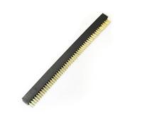 Colcolo Round Pin Header Modular Board Connector Secure Mechanical Connection Versatile Interface Reliable Conductivity Suitable for Professional Engineering, 2x50p, Double Row Female