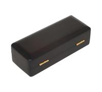 Colcolo Saxophone Mouthpieces Case Woodwind Mouthpiece Box Sax Mouthpieces Case Musical Accessories Soft Lining Wooden Organizer