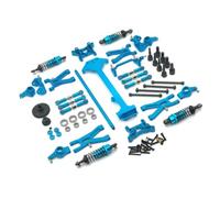 Colcolo Scale Vehicle Components Metal Upgrade Kit Set For Wltoys A949 A959 A969 A979 K929 A Version With Chassis Gears Steering Shafts And Bearings With, Blue