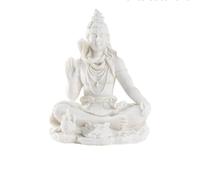 Colcolo Sculpture Statue Hindu Shiva Idol Figurine Ornament Decor With Blessing Gesture And Draped Elements Suitable for home meditation areas reflection corners, Small, style to 2