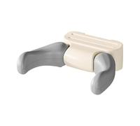 Colcolo Shower Stand Wall Mounted Adjustable, Portable Stable Shower Standing Bath for New Mom Gift, Newborn 6-36 Months Infants, Gray