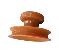 Colcolo Singing Bowl Lifting Handle Buddha Singing Bowl Lifter Holder Strong Grip Decoration for Meditation, Orange