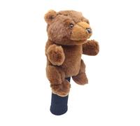 Colcolo Soft Plush Golf Wood Driver Headcover Golf Equipment Novelty Portable Transport Protect Club Head Cover for Practice Adults - Brown Bear
