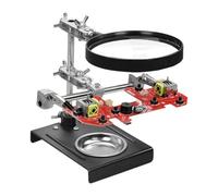 Colcolo Soldering Station Helping Hand Adjustable Fixing Bracket with Magnifier Welding Tool for Hobby Circuit Board Auxiliary Clamp