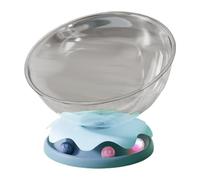 Colcolo Space Capsule Cat Bed Transparent Cat House Stable Four Seasons Universal Transparent Hammock Sleeping Nest, for Indoor Cats, Diameter 37cm