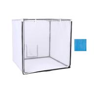 Colcolo Spray Paint Shelter,Portable Paint Booth with Curtain,Detachable Model Painting Spray Booth,Easy Assembly Spray Booth Spray Paint Tent for Model Small Projects, 44cm