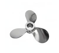 Colcolo Stainless Steel Mixer Machine Part Mixing Propeller Agitator Stirring Paddle Heavy-Duty Construction Mirror-Polished Finish Crafted From Food-Grade, Outer Diameter 150mm, Inner Hole 12mm