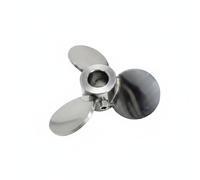 Colcolo Stainless Steel Mixer Machine Part Mixing Propeller Agitator Stirring Paddle Heavy-Duty Construction Mirror-Polished Finish Crafted From Food-Grade, Outer Diameter 100mm, Inner Hole 12mm