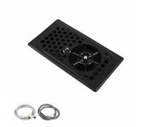 Colcolo Stainless Steel Washer Cup Washer Bar Cleaner With Multi Angle Counter Design Suitable for cocktail service event catering, Black, M2