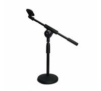 Colcolo Stand Adjustable Table Mic Holder With Weighted Round Base And Flexible Rotating Cast Iron Design For Business Meetings Public Speeches Auctions Live Events