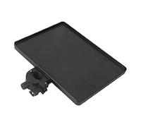 Colcolo Stand Tray,Clamp on Utility Shelf Mic Stand Desk Tripod Shelf Table Storage for Karaoke Cellphones Live Broadcast, 20cmx14cmx2cm