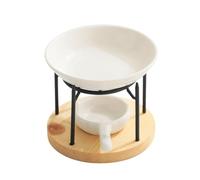 Colcolo Tealight Candle Holder Essential Oil Burner Diffuser Scented Melt Burner Oil Warmer Fragrance Aroma Diffuser Wax Burner Candle Holder for SPA Indoor Gift Bedroom Office Bedroom Decoration