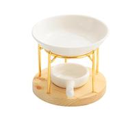 Colcolo Tealight Candle Holder Essential Oil Burner Diffuser Scented Melt Burner Oil Warmer Fragrance Aroma Diffuser Wax Burner Candle Holder for SPA Indoor Gift Bedroom Office Bedroom DecorationGold