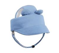 Colcolo Toddler Helmet, Head Protection, Breathable, Impact-Absorbing, Cap, Soft Material, Adjustable Buckle, Fall Protection, Suitable for Indoor and Ou, Blue