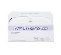 Colcolo Toilet Seat Covers for Kids Adults, Biodegradable Paper Discreet Seats for Commercial Wall Dispenser, for Travel, 250 sheets