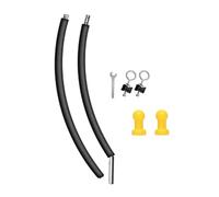 Colcolo Trampoline Pole Replacement Pole Enclosure Pole Support Pole With Foam Padding Sturdy Steel With Foam curved arched lantern shape design suitable for