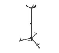 Colcolo Triple Guitar Holder Three Heads Universal Music Stand Guitar Stand for String Instrument Acoustic Guitars Folk Guitar Cello, black Rubber head