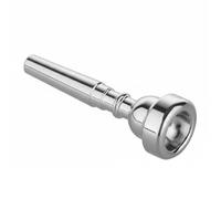 Colcolo Trumpet Copper Brass Accessory Instrument Part Student Piece With Standard Cup And Suitable for youth band training daily, Silver, 3C