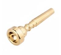 Colcolo Trumpet Copper Brass Accessory Instrument Part Student Piece With Standard Cup And Suitable for youth band training daily, Gold, 3C