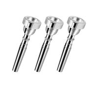 Colcolo Trumpet Mouthpiece Wind Instrument Quality Sound Trumpet Accessories for Beginners Professional Players Band Practice Areas, Silver