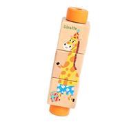 Colcolo Twisting Toy Puzzle Toy Develop Strategic Thinking Educational Puzzle Toys Rotating Twist Block for 18M+ Boys Girls Kids, Animals Type