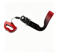 Colcolo Vehicle Key Cover Motorcycle Key Case Ignition Key Protector Key Shell With Lanyard Aluminum Alloy Suitable for Three RTS , Red