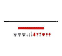Colcolo Vehicle Repair Equip Paintless Rod Lever Tool Bar With Adjustable Head Multiple Tips Sturdy Build Suitable for vehicle restoration body shop tasks garage projects