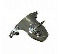 Colcolo Versatile Drum Isolating Mount Bracket Curved Stamped Main Plate, Tom Drum isolating Mount Bracket, for Live Performances, Versatile Oval