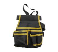 Colcolo Waist Tool Bag Pack Utility Belt Pouch Dad Gift Organizer Storage for Florists Hiking Hand Tools Gardening Tool Carrying, Yellow