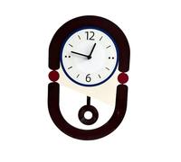Colcolo Wall Clock Creative Minimalist Decorative Acrylic Wall Mounted Clock for Dining Room Home Office Birthday Gift Decoration, 26x40cm Pendulum