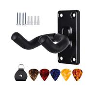 Colcolo Wall Mount Holder Universal Guitar Hanger Hook Rack with Steel Build and Foam Suitable for Music Studios Practice Rehearsal Dorm Rooms Gift Giving