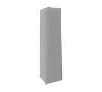 Colcolo Waterproof Patio Heater Cover for Tall Freestanding Outdoor Heaters Rectangle Shape Cover with Silver Coated Oxford All Season Weather Suitable for Garden , Gray