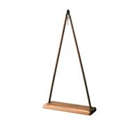 Colcolo Wind Chime Stand Terrariums Hanger Multifunctional Solid Wood 19.3 inch Display Rack Keychain Jewelry Stand for Bird Feeder