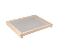 Colcolo Wood Tray Incense Drying Net Stable Lightweight Incense Sun Mesh Multiuse for Incense Beads Incense Plaques Stick Incense, L