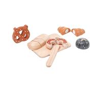 Colcolo Wooden Cutting Play Foods Toy Developmental Preschool Sharing Kitchen Pretend Toy for Kids Birthday Gifts