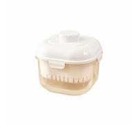 Colcolo Yogurt Strainer Greek Yogurt Maker Whey Separator Strainer Press Container With Reusable Mesh For Texture Suitable for home kitchens eating meal planning
