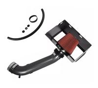 Cold Air Filter Kit For 02-08 For Dodge Ram 1500 2500 4.7L 5.7 HEMI Engine Parts Blue Red Cold Air Intake Pipe Filter Heat Shield(Red)