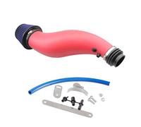 Cold Air Filter Pipe Hose Kit Compatible With Civic 1996 1997 1998 1999 2000 Car Cold Air Intake Pipe Kit Pipe Box With High Flow Cone Airfilter(Red)