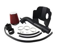 Cold Air Filter Pipe Hose Kit Compatible With GMC For Sierra 1500 For Limited 2019 V8 For Sierra 1500 2014-2018 V8 Engine Parts Red Filter Car Cold Air Intake Pipe Kit(Black pipe R filter)