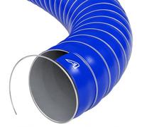 Cold Air Induction Hose - Blue 83mm (3.25 inch) x 3m, Flexible 2-Ply Silicone Engine Intake Duct