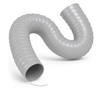 Cold Air Induction Hose Grey 45mm x 1m, 2-Ply Silicone Intake Duct | Turbo Feeds | -70°C to +310°C, +350°C Peak | 50mm OD, 2.5mm Wall | OEM-Style Finish | 3.3ft, Short Runs & Repairs