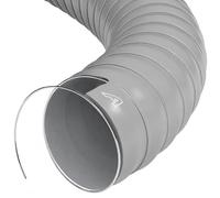 Cold Air Induction Hose - Grey 83mm (3.25 inch) x 3m, Flexible 2-Ply Silicone Engine Intake Duct