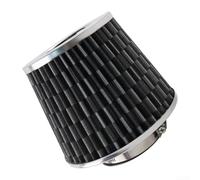 Cold Air Intake Filter, 76mm High-Flow Mushroom Head, 3-Inch Racing Performance, Upgraded Engine Air Kit(Carbon Fiber)