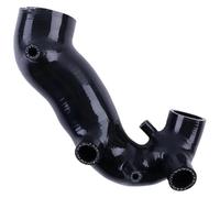 Cold Air Intake Filter For A4 For Quattro 1.8T Turbo Silicone Intake Inlet Induction Tube Pipe Hose Air Filter(Black)