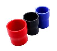 Cold Air Intake Pipe 1 Piece Straight Reducer Coolant Intercooler Adapter Pipe Hose Silicone Tube ID 60 63mm 65 70mm 76mm 80mm 102mm Length Car Air Duct(ID63-102mm 3ply Blak)