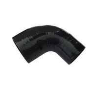 Cold Air Intake Pipe 90 Degree Reducer Elbow General Silicone Coolant Intercooler Pipe Tube Hose 28mm 30mm 32mm 34mm 36mm 38mm 40mm 44mm 51mm Car Air Duct(ID 32-44mm 3ply)