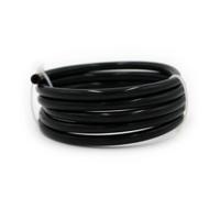 Cold Air Intake Pipe ID3mm 0.12" Silicone Vacuum Coolant Intercooler Hose Pipe Tube 300CM 3Meter 10Feet Black Blue Yellow Red Green Orange Purple OD7mm Car Air Duct(ID 3mm Black)