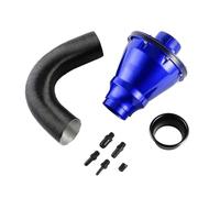 Cold Air Intake Pipe Universal Air Power Intake Bellows Filter Car SUV High Flow Cold Inlet Cleaner Trim Mushroom Head 3inch/76mm Car Air Duct(Blue)
